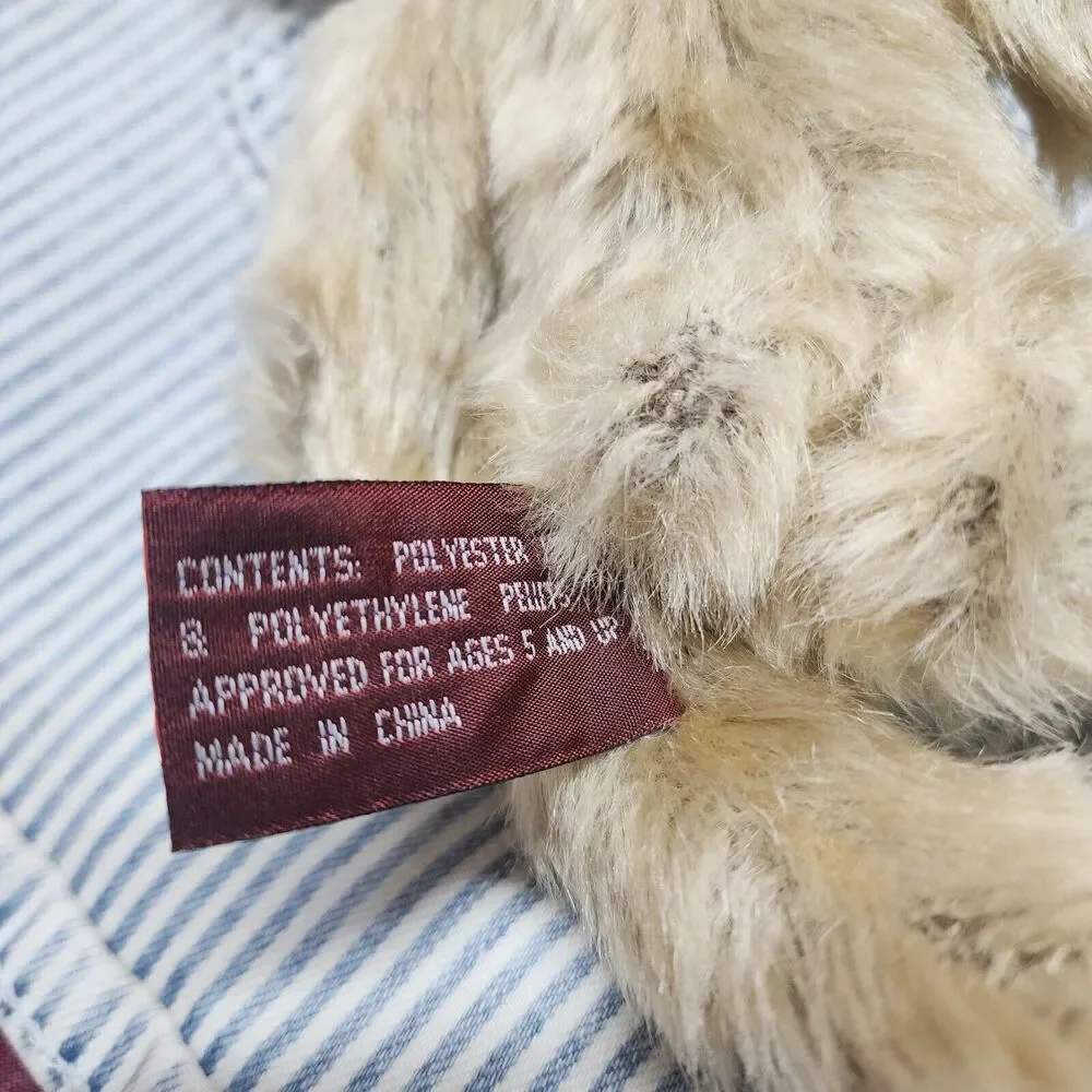 The Bearington Collection Tan Bear Baby 9